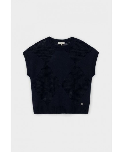 ЕВ 30193/темно-синий джемпер