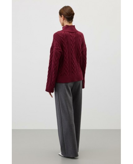 ЕВ 30262/ш/бордо джемпер