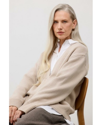 ЕВ 30261/ш/молочный джемпер