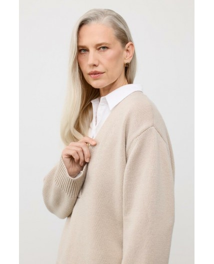 ЕВ 30261/ш/молочный джемпер