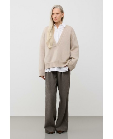 ЕВ 30261/ш/молочный джемпер