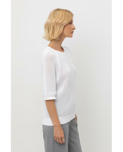 ЕВ 30207/белый джемпер