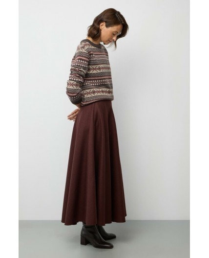 ЕВ 30282/ш/шоколад джемпер