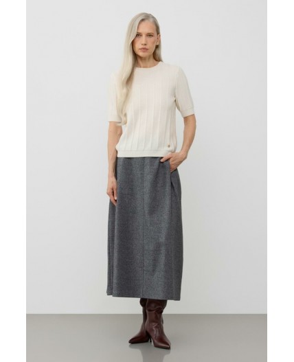 ЕВ 30187/ш/молочный джемпер