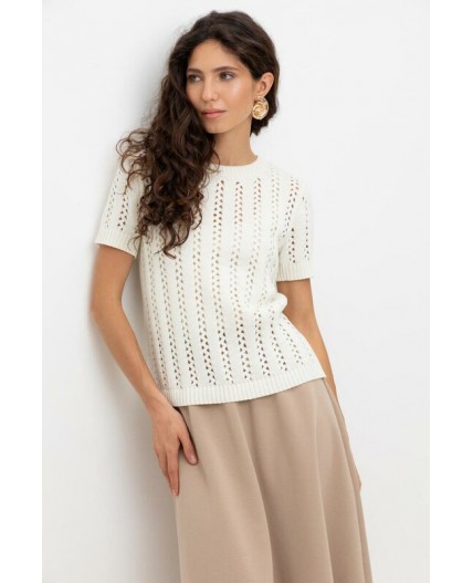 ЕВ 30211/молочный джемпер