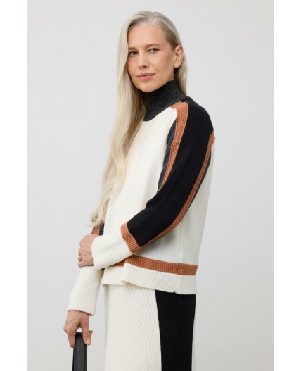 ЕВ 30227/ш/молочный джемпер