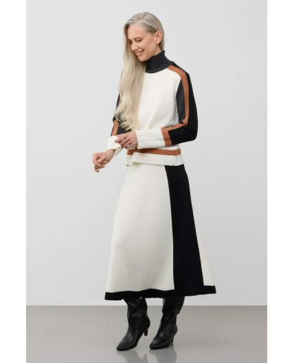 ЕВ 30227/ш/молочный джемпер