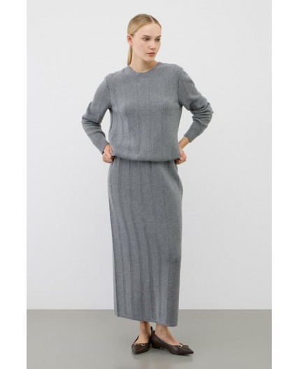 ЕВ 30238/ш/серый меланж джемпер