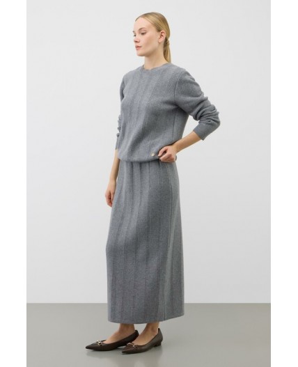 ЕВ 30238/ш/серый меланж джемпер