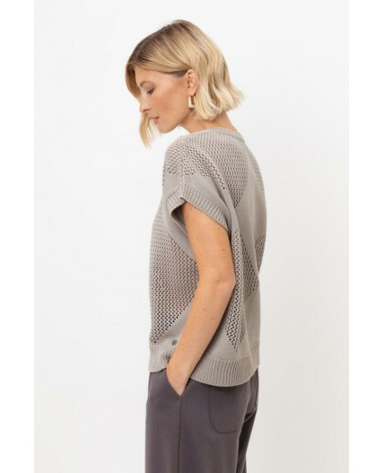 ЕВ 30193/светло-серый джемпер