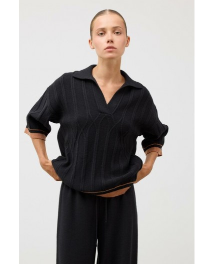 ЕВ 30224/ш/черный джемпер