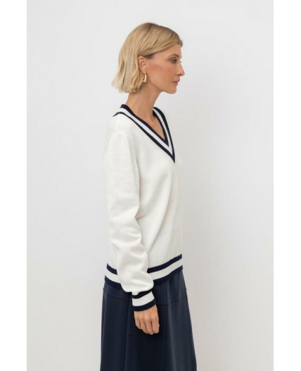 ЕВ 30204/молочный джемпер