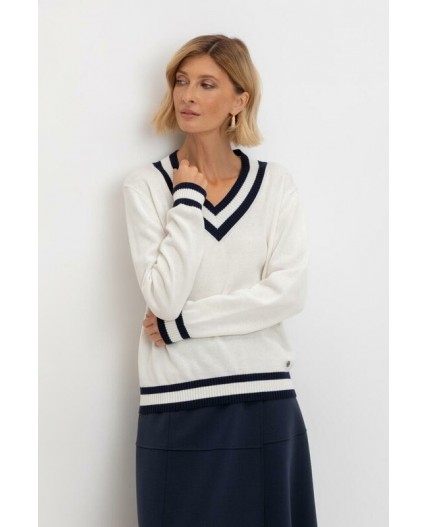 ЕВ 30204/молочный джемпер