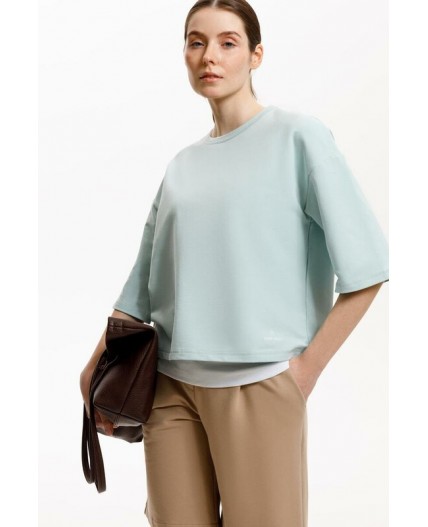 ЕВТ 3272/ментоловый джемпер