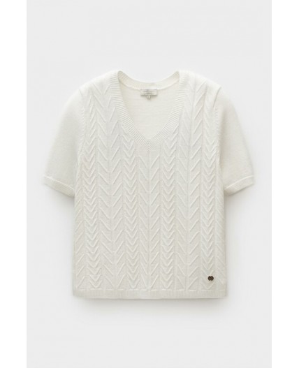 ЕВ 30233/ш/молочный джемпер