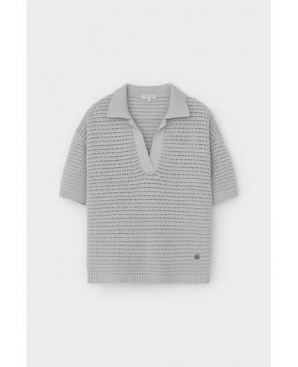 ЕВ 30202/жемчужный серый джемпер