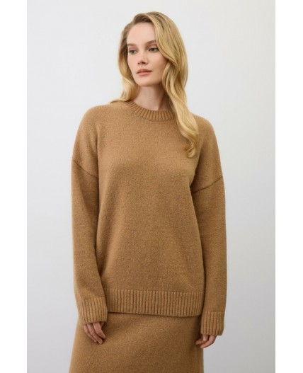 ЕВ 30287/ш/карамельный джемпер