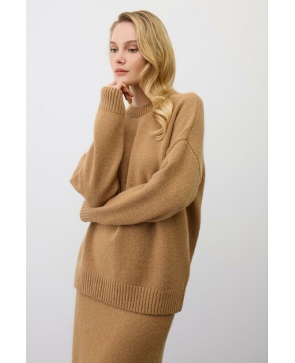ЕВ 30287/ш/карамельный джемпер