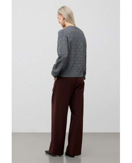 ЕВ 30289/ш/тем.серый меланж джемпер