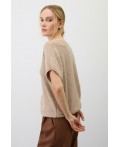 ЕВ 30276/ш/бежевый меланж джемпер