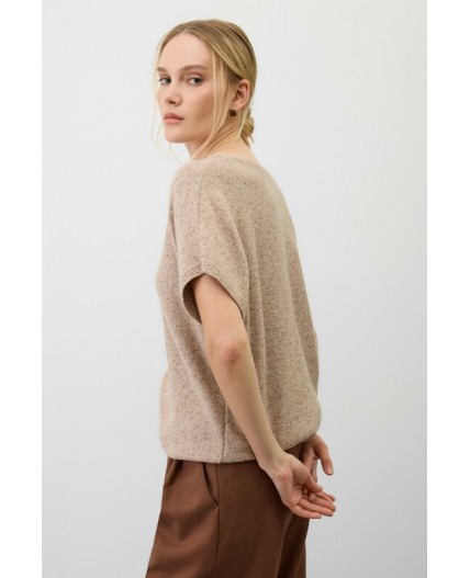 ЕВ 30276/ш/бежевый меланж джемпер