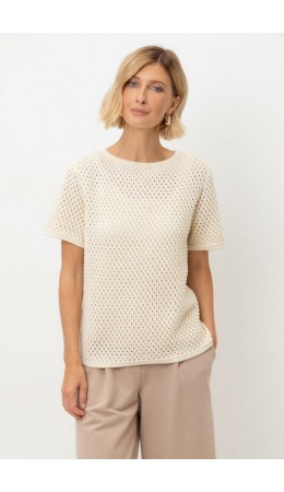 ЕВ 30221/молочный джемпер