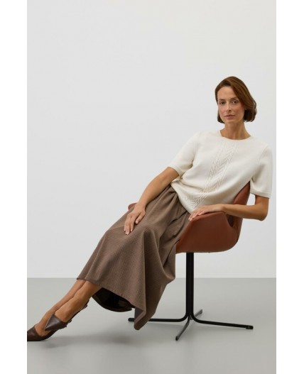 ЕВ 30232/ш/молочный джемпер