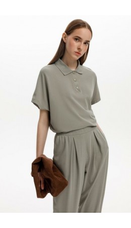 ЕВТ 3288/лесной туман джемпер-поло