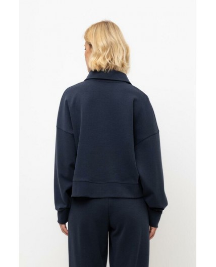 ЕВТ 3282/индиго джемпер-поло