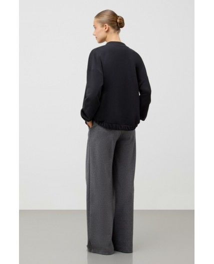 ЕВТ 3327/черный жакет (бомбер)