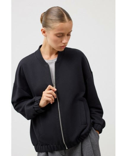 ЕВТ 3327/черный жакет (бомбер)