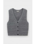 ЕВ 30260/ш/серый меланж жилет