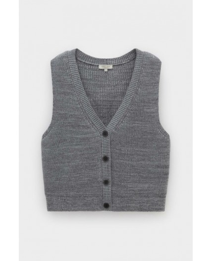 ЕВ 30260/ш/серый меланж жилет