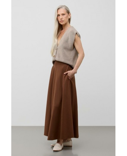 ЕВ 30268/ш/бежевый меланж жилет