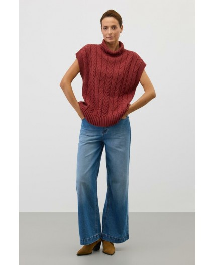 ЕВ 30228/ш/шоколадный десерт жилет