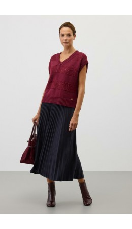 ЕВ 30265/ш/бордо жилет