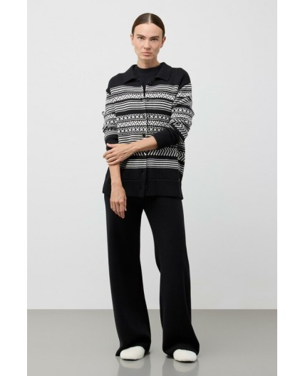 ЕВ 30279/ш/черный кардиган