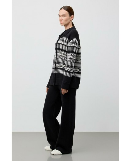 ЕВ 30279/ш/черный кардиган