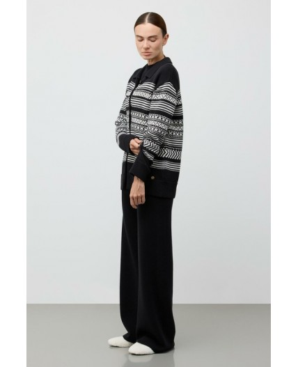 ЕВ 30279/ш/черный кардиган