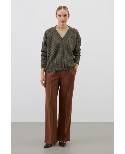 ЕВ 30229/ш/темный хаки кардиган