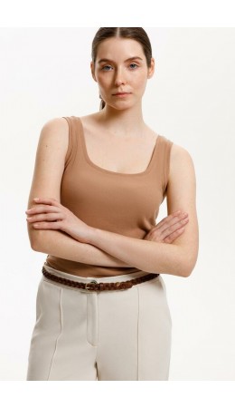 ЕВТ 3224/25/охра коричневая майка