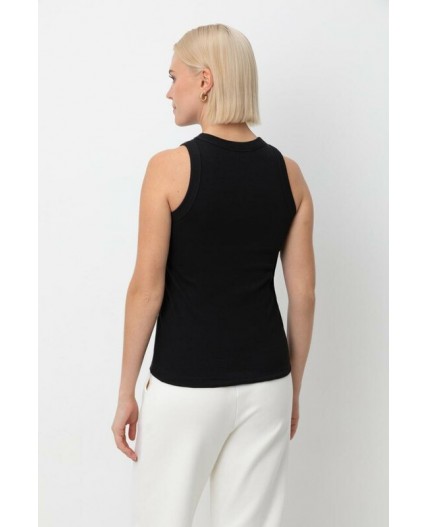 ЕВТ 3296/темный черный майка