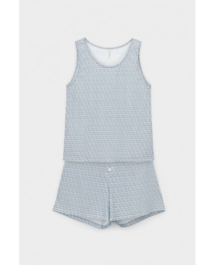 Е 20147/сахар,восточный орнамент пижама