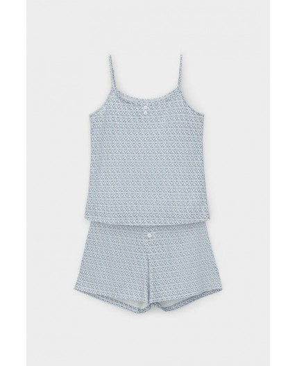 Е 20112/сахар,восточный орнамент пижама