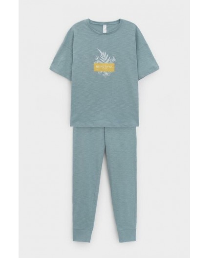 Е 20144/пыльно-голубой пижама