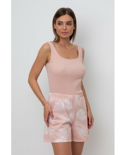 Е 20039/24/дымчатая роза,листья пальмы пижама