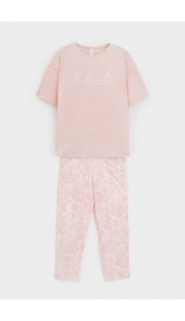 Е 20053/24/тропический персик,пыльная роза пижама