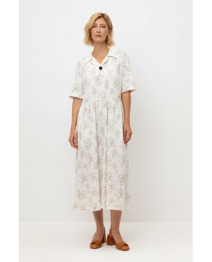 ЕВТ 5071/гардения,нежная магнолия платье