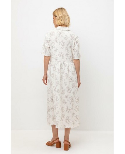 ЕВТ 5071/гардения,нежная магнолия платье