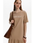 ЕВТ 5075/темно-бежевый платье